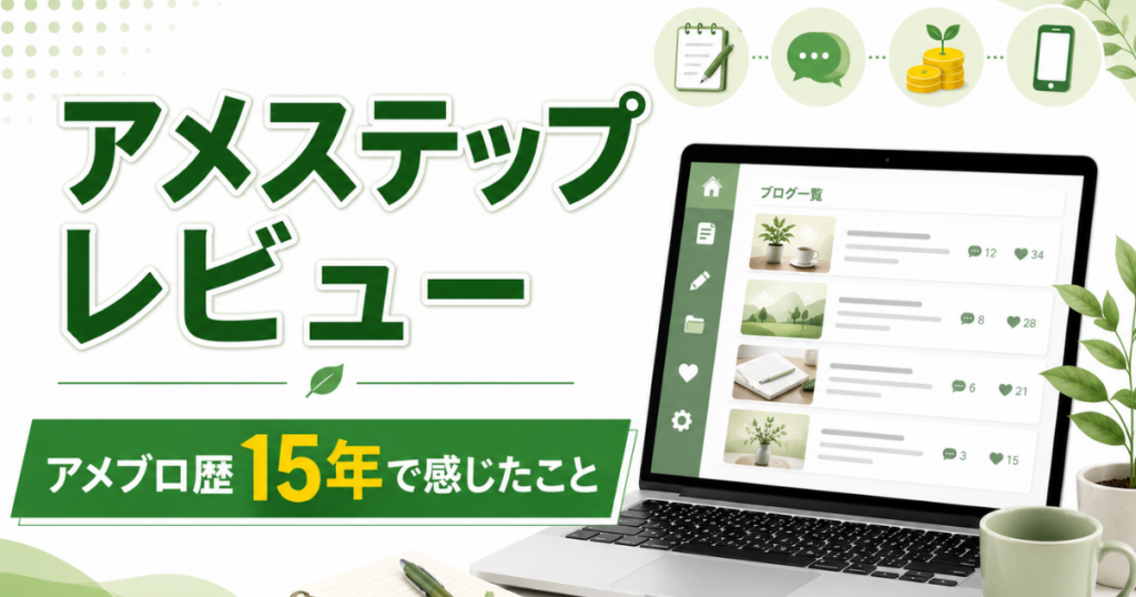 アメステップレビュー